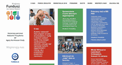 Desktop Screenshot of fundusz.org